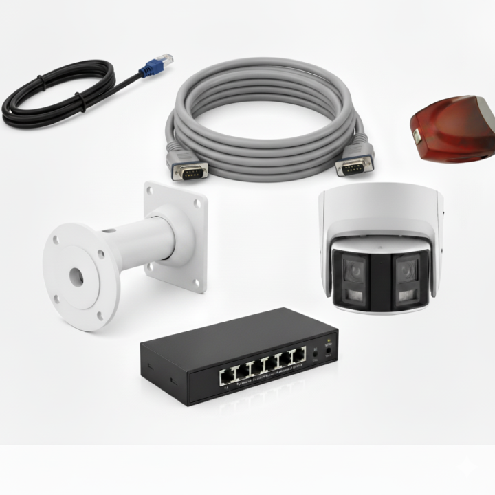 Panoramic Fixed Video Kit – Wired (No PC)