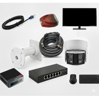 Panoramic Fixed Video Kit – Wired (With PC)